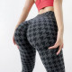 Sports Women Plaid Leggings Pants Yoga Gym Fitness Tight Breathable Elastic Wear
