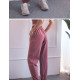 Training Yoga Pants Sports Trousers Exercise Fitness High Waist Drawstring Solid