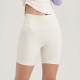 Nylon Women Yoga Shorts Leggings High Waist Elastic Solid Gym Cycling Short Wear