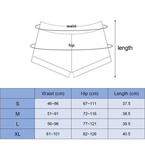 Sports Shorts Women Gym Yoga Leggings High Waist Elastic Tight Breathable Bottom