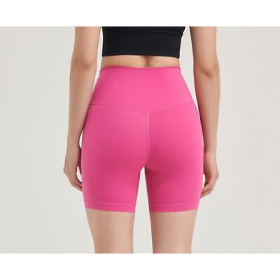 Sports Shorts Women Gym Yoga Leggings High Waist Elastic Tight Breathable Bottom