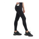 Nylon Women Yoga Pants Leggings Gym Sport Fitness Elastic High Waist Side Pocket