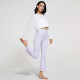 Women Fitness Yoga Pants Flare Leg Dance Sports Trousers High Waisted Activewear