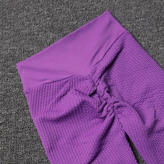 Seamless Leggings Women Yoga Pants Fitness Honeycomb Gym High Waisted Activewear