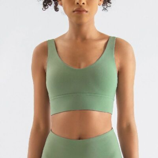 Sports Bra Women Top Tight Fitness Yoga Underwear Chest Pad Removable Sportswear