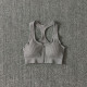 Sports Bra Crop Top Zipper Fitness Women Sportswear Fitness Running Push Up Bras