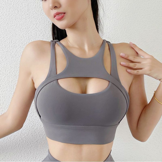 Sports Bra Women Top Tight Elastic Gym Sports Yoga Bras Bralette Crop Sportswear