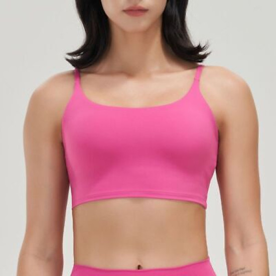 Yoga Women Sports Bra Tops Gym Fitness Shockproof Removable Chest Pad Sportswear