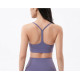 Women Sports Bra Tops Fitness Breathable Yoga Sportswear Tight Double Layer Bras