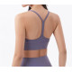 Sports Yoga Bra Women Elastic Chest Pad Removable Bralette Activewear Sportswear