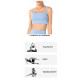 Training Yoga Women Bras Push Up High Impact Support Underwear Workout Crop Tops