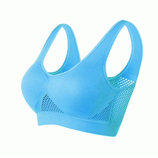 Sports Women Bras Underwear Hollow Out Tube Tops Brassiere Solid Breathable New
